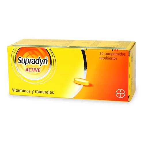 Supradyn Active X 30 Comprimidos - Farmati Chile - Farmati