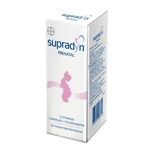 Supradyn Pre - Natal X 30 Comprimidos - Farmati Chile - Farmati