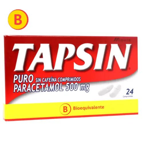 Tapsin 500Mg X 24 Comprimidos - Farmati Chile - Farmati