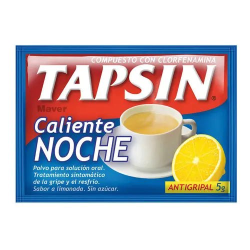 Tapsin - Noche - Antigripal - Compues - Polvo - Para - Soluc - Oral - Limon - Miel - Jeng - Sobres30 - Farmati