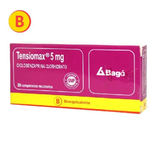 Tensiomax 5 Mg X 20 Comprimidos Recubiertos - Farmati Chile - Farmati