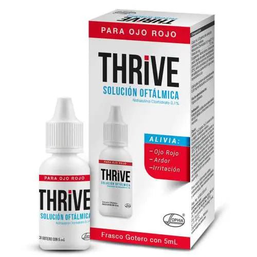 Thrive Solucion Oftalmica 0,1% Con Frasco Gotero 15Ml - Farmati Chile - Farmati