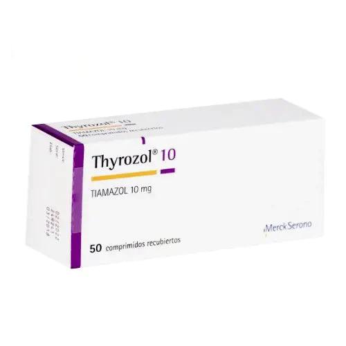 Thyrozol 10Mg X 50 Comprimidos Recubiertos - Farmati Chile - Farmati