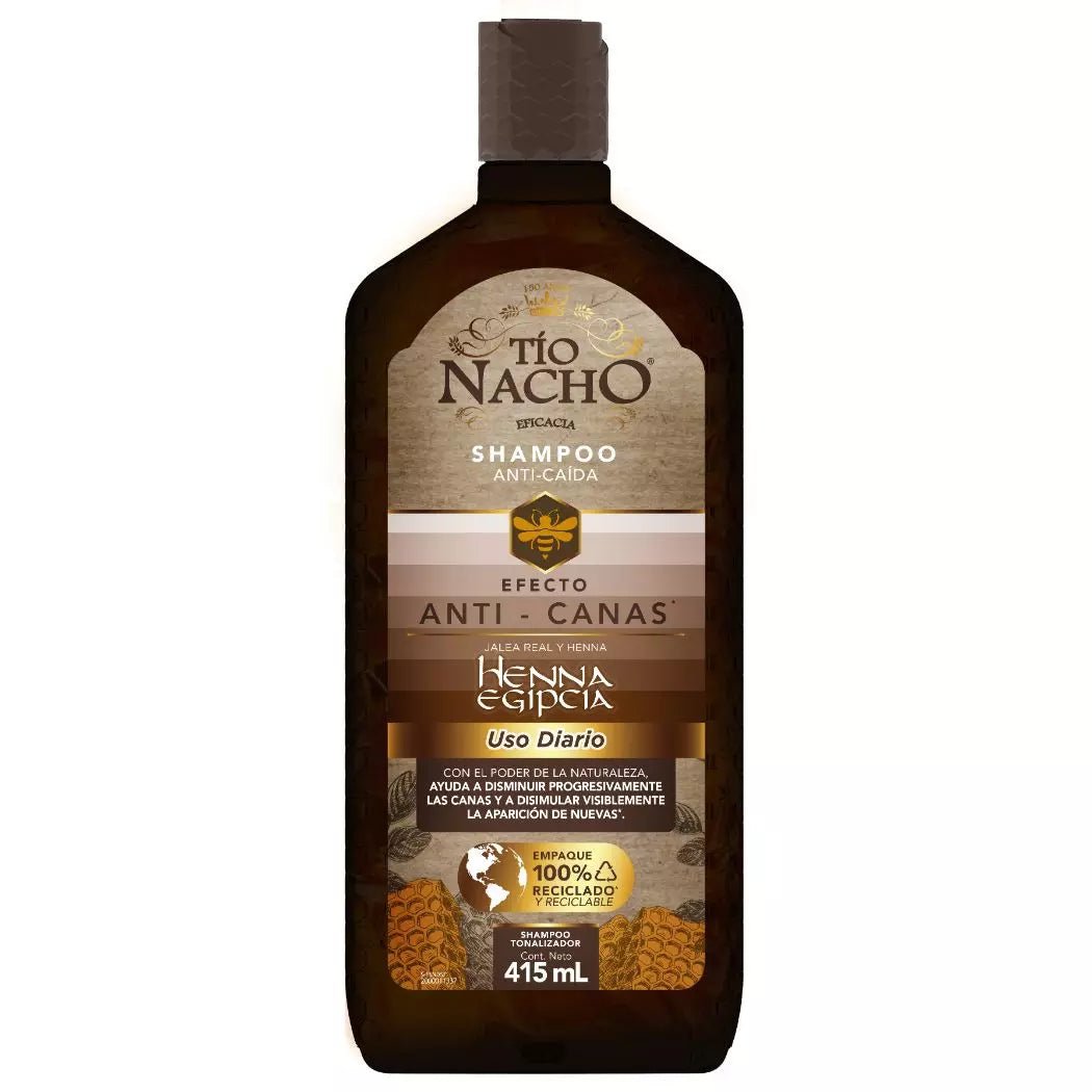 Tio Nacho Anticanas Henna Shampoo X 415 Ml Perf - Farmati