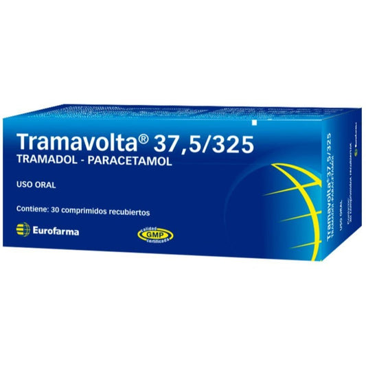 Tramavolta 37,5 Mg X 30 Comp (Receta Retenida) - Farmati Chile - Farmati