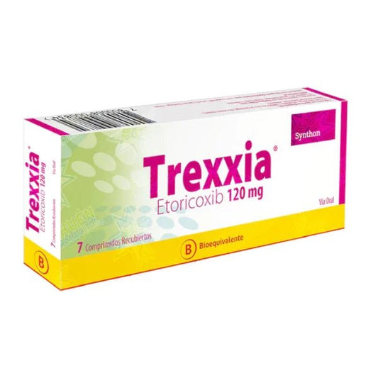 Trexxia Comprimidos Recubiertos 120Mg.7 - Farmati Chile - Farmati