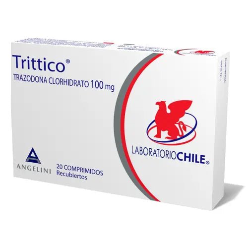 Trittico 100 Mg X 20 Comprimidos Recubiertos - Farmati Chile - Farmati