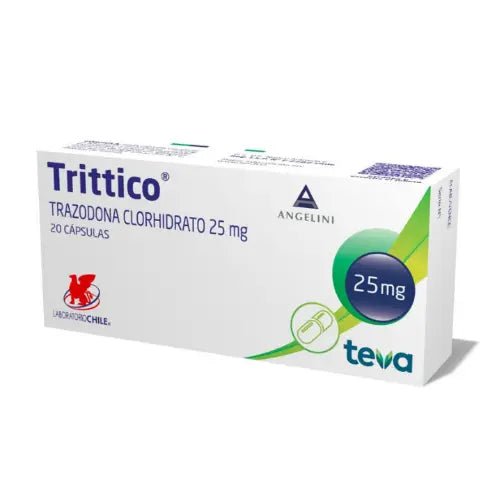 Trittico 25 Mg X 20 Cápsulas - Farmati Chile - Farmati