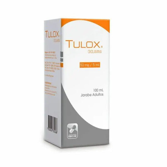 Tulox Oxolamina 50 Mg / 5 Ml 100 Ml Jarabe Adulto - Farmati Chile - Farmati