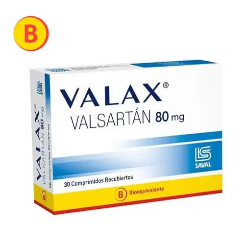 Valax 80Mg X 30 Comprimidos - Farmati Chile - Farmati