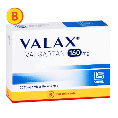 Valax Comprimidos Recubiertos 160Mg.30 - Farmati