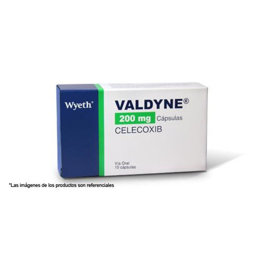 Valdyne 200 Mg X 10 Caps - Farmati Chile - Farmati