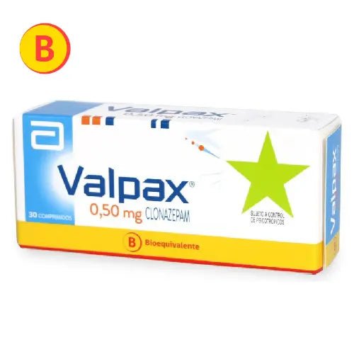 Valpax 0,5Mg X 30 Comprimidos - Farmati Chile - Farmati