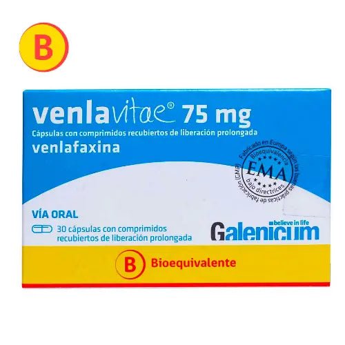 Venlavitae Capsulas Con Comprimidos Recubiertos De Liberacion Prolongada 75Mg.30 - Farmati