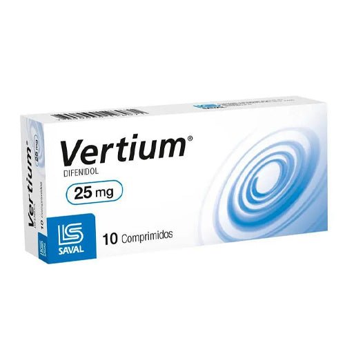 Vertium 25Mg X 10 Comprimidos - Farmati Chile - Farmati