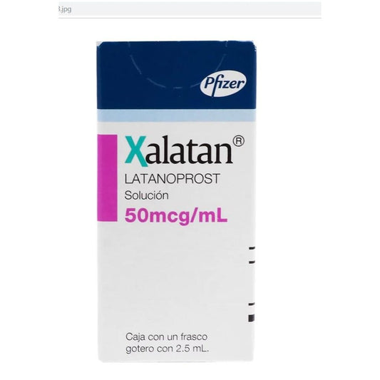 Xalatan Solución Oftálmica 50 Mcg. X 2.5 Ml. - Farmati Chile - Farmati