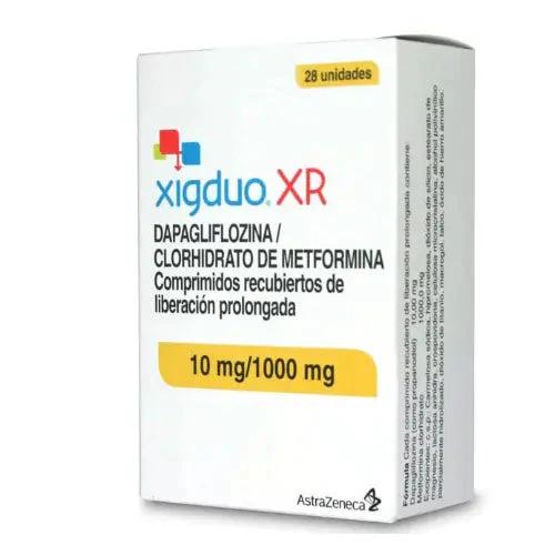 Xigduo Xr Comprimidos Recubiertos De Liberacion Prolongada 10Mg/1000Mg X 28 - Farmati
