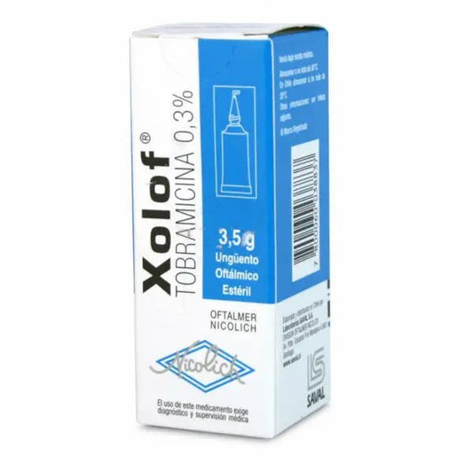 Xolof Unguento Oftalmico 0,3% 3,5Gr. - Farmati