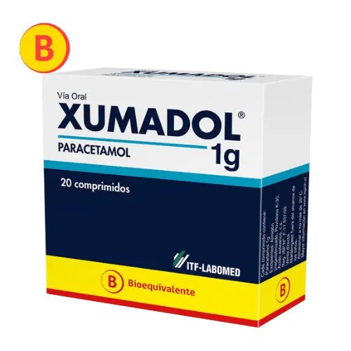 Xumadol 1 G X 20 Comprimidos - Farmati Chile - Farmati