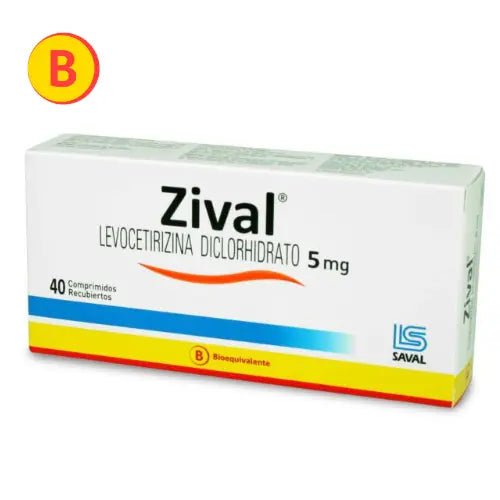 Zival 5 X 40 Comprimidos - Farmati