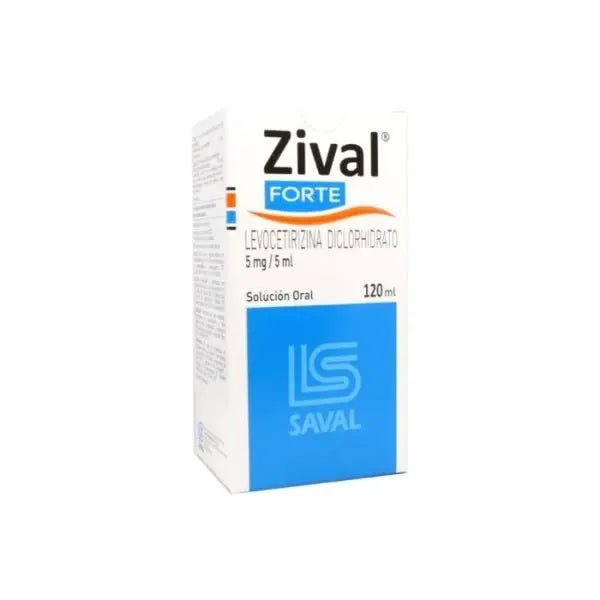 Zival Forte 5Mg/5Ml X 120 Ml Saval - Farmati