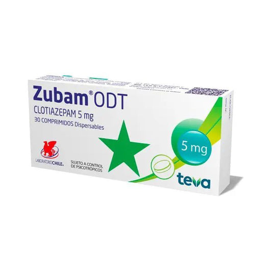 Zubam Odt 5Mg X 30 Comp Cont - Farmati
